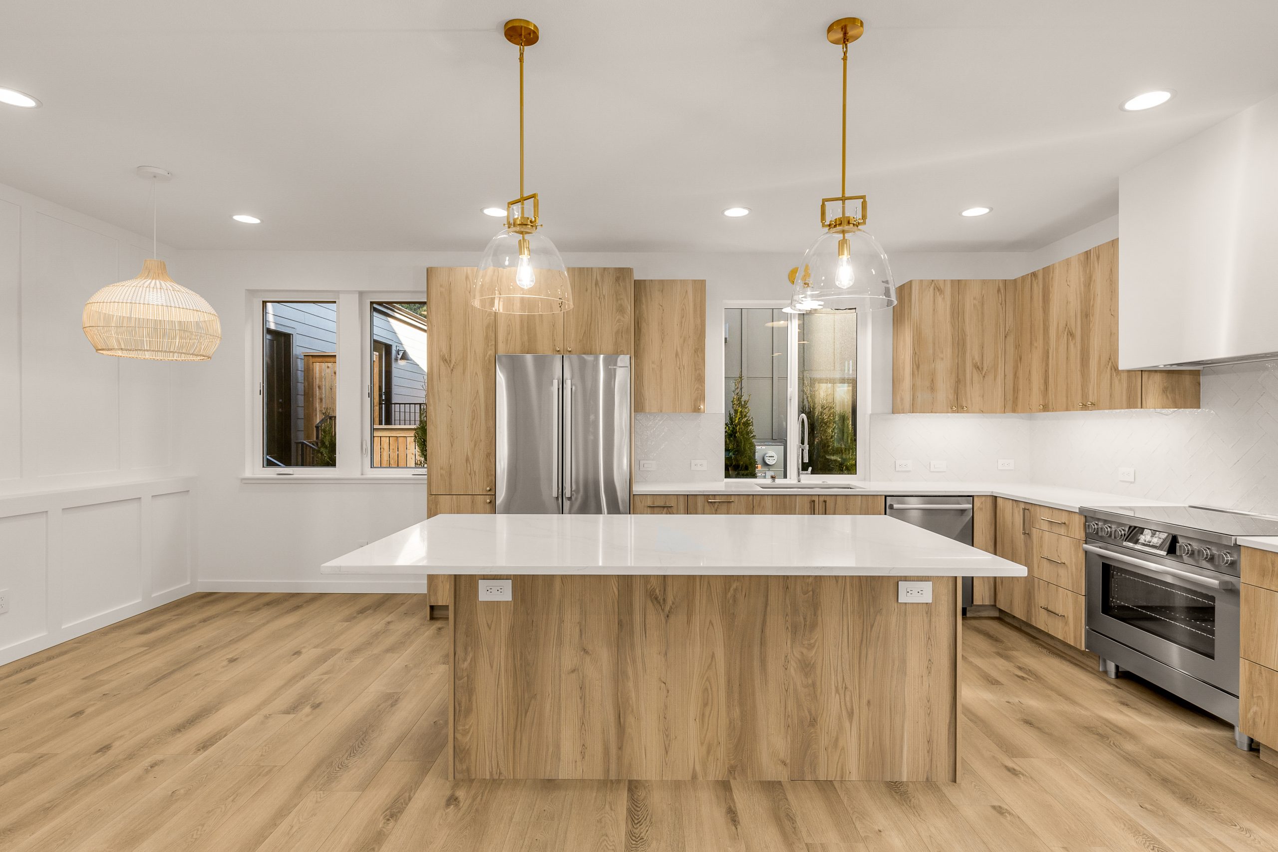 residential kitchen before virtual staging