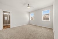 virtual staging for empty rooms; bedroom before staging
