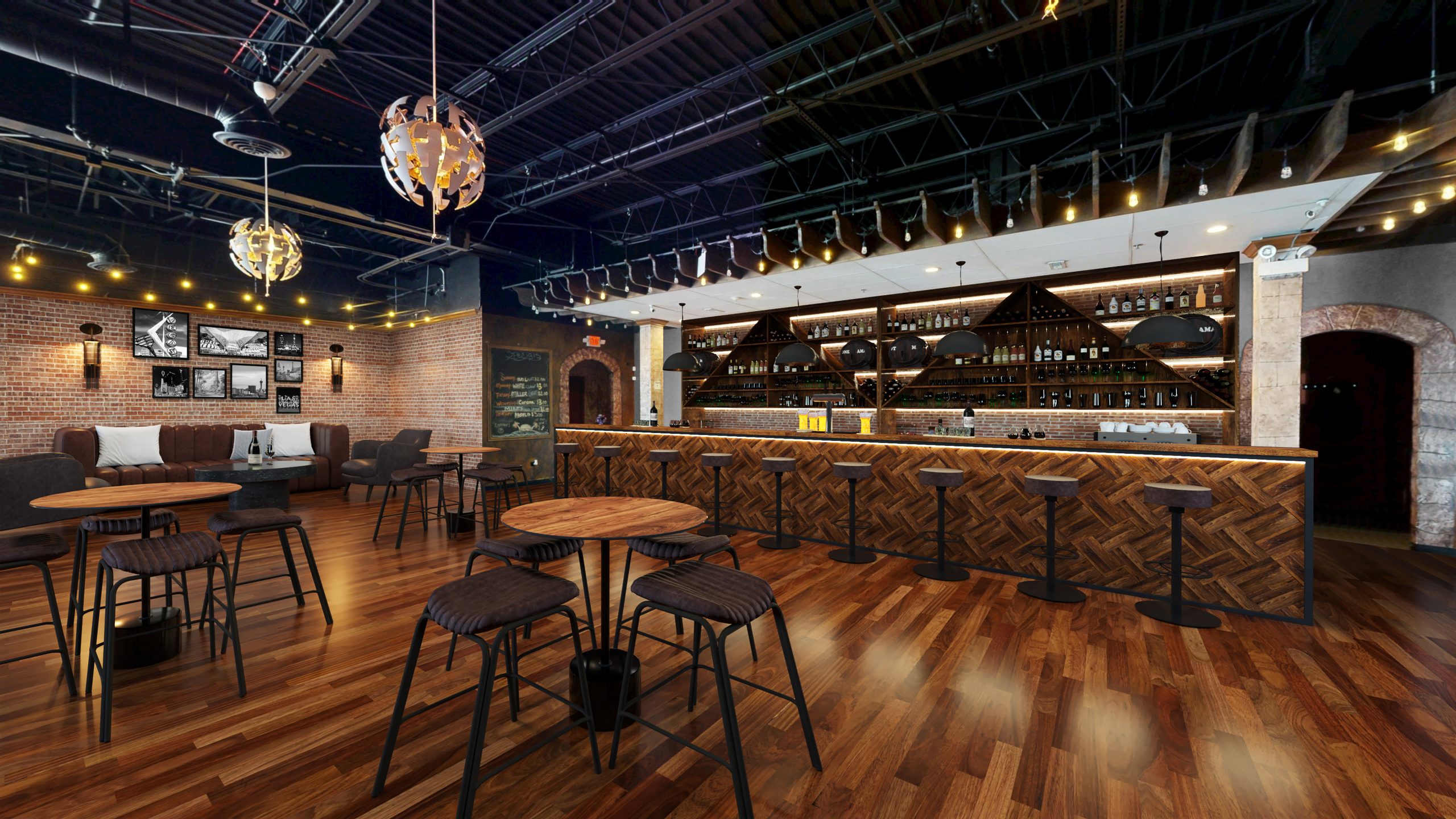 commercial space - restaurant_after virtual remodel