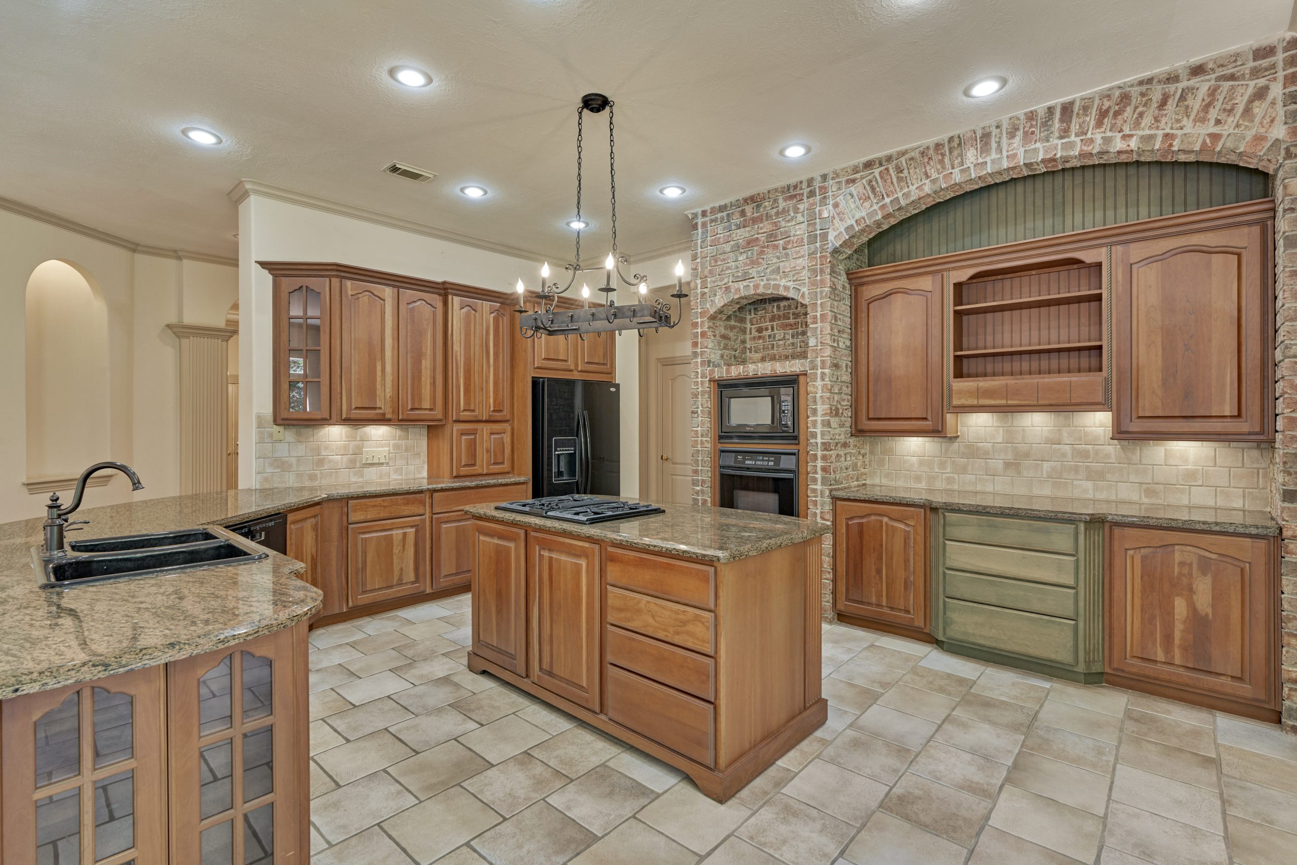 kitchen of a residential property before remodeling