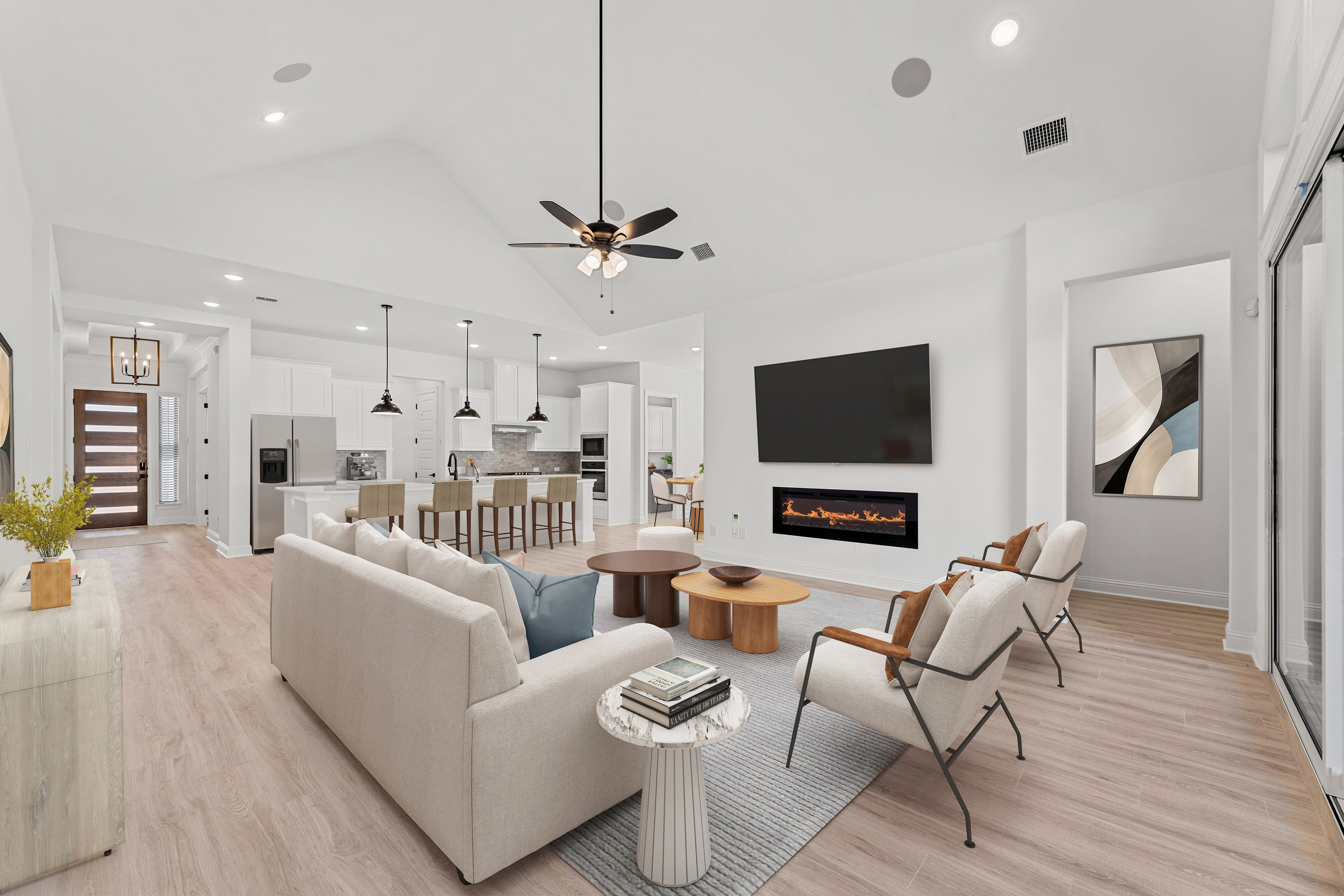 Modern/Contemporary Virtual Staging Furniture Style