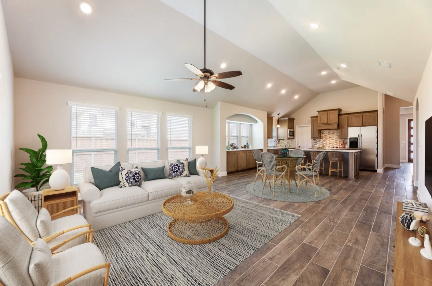 Coastal Style Living Room