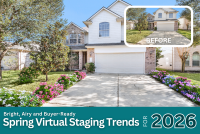 Spring Virtual Staging Trends with Square Foot Productions