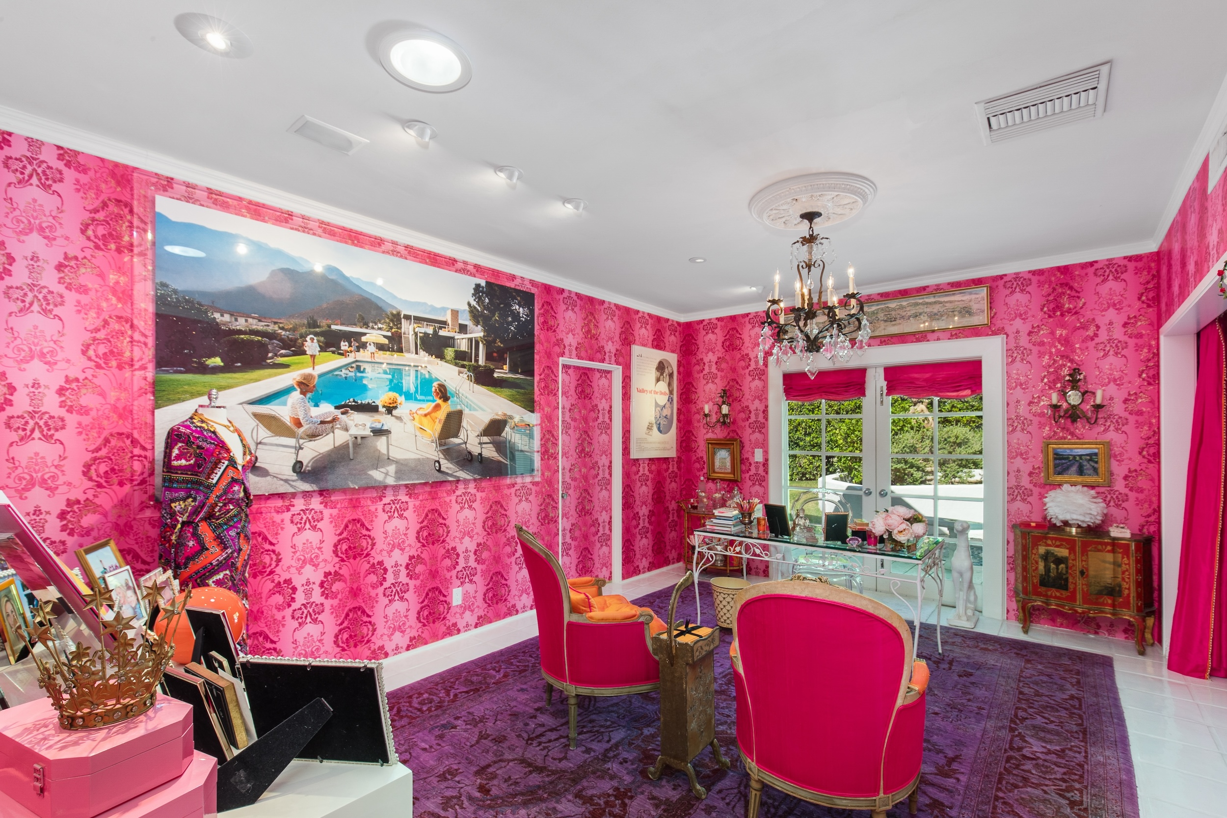 home office space - before virtual remodel