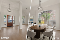 virtual staging for real estate_split screen image